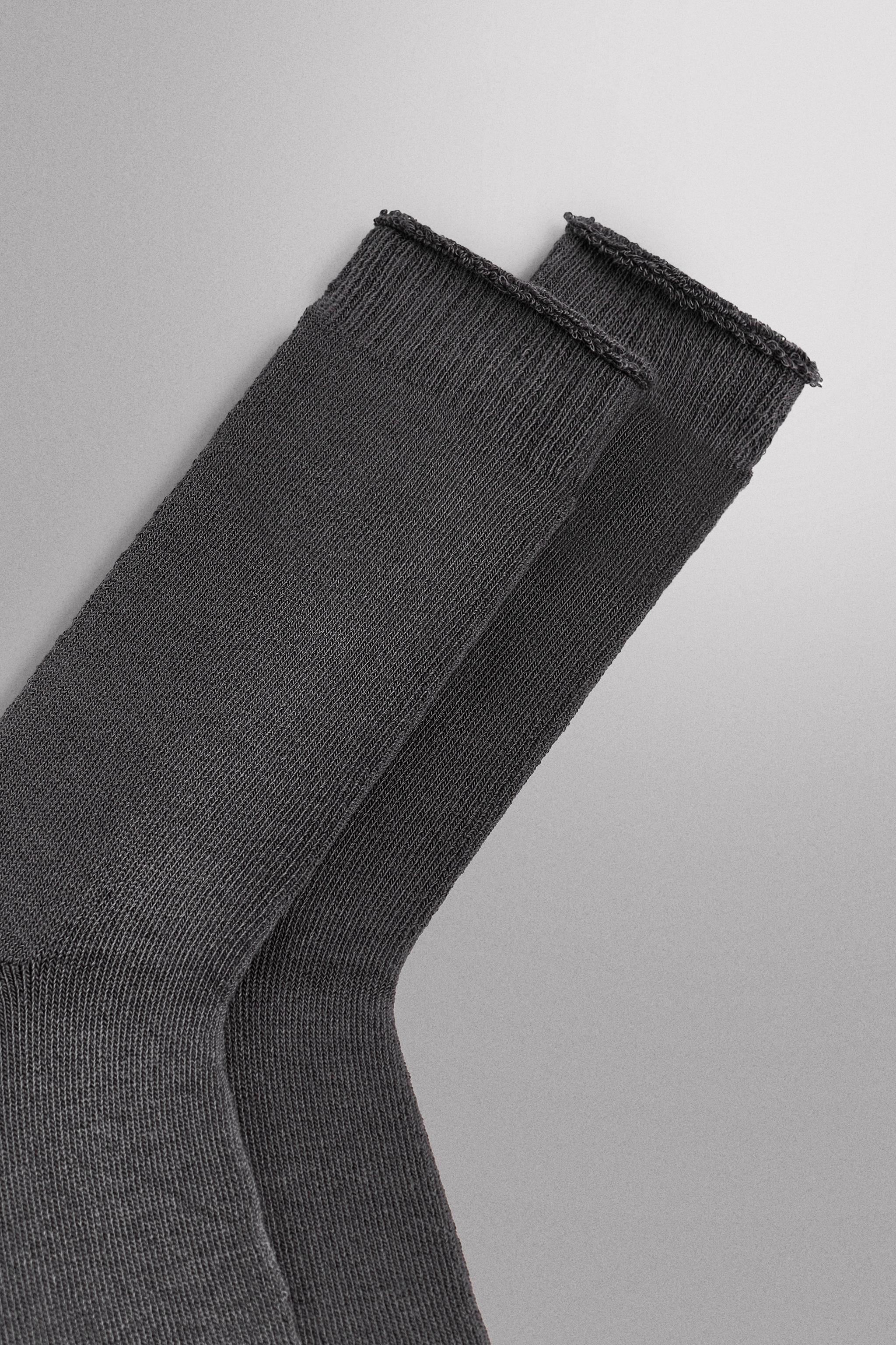 TERRY COTTON BLEND SOCKS